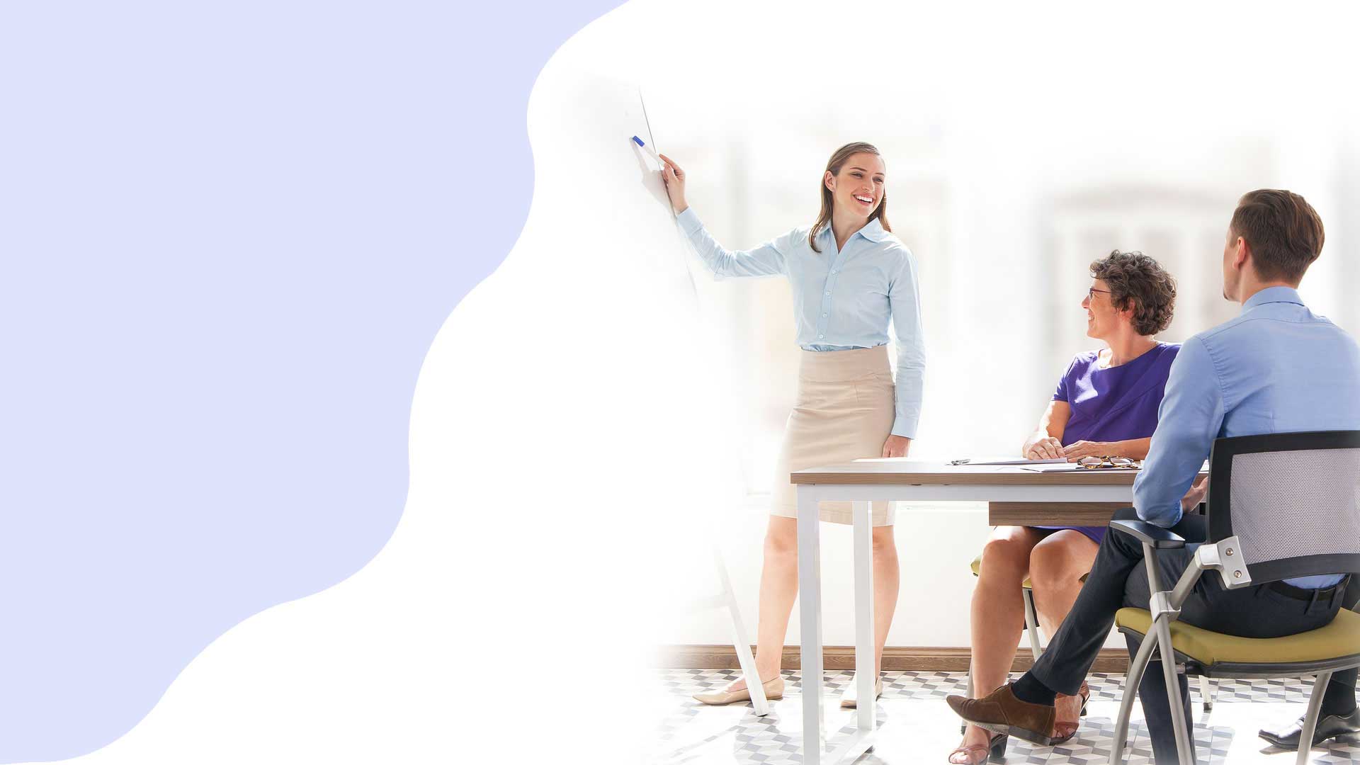 Investment advisors analyzing market data